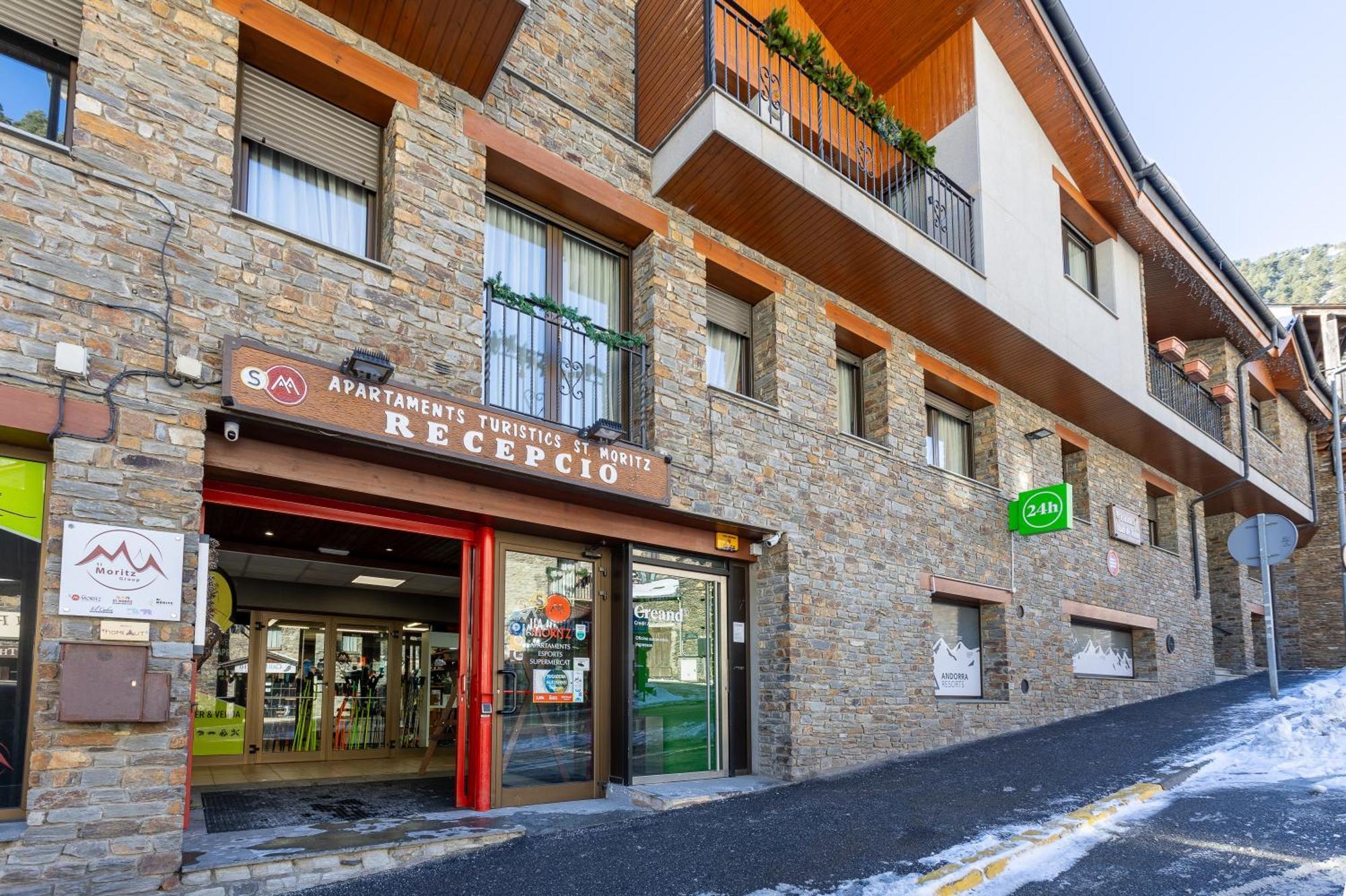 Apartaments Sant Moritz Аринсал Экстерьер фото
